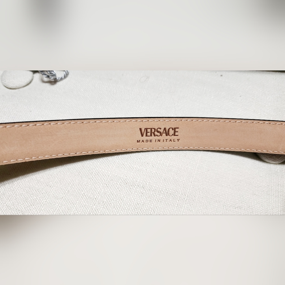 NWT Versace Logo Belt - Picture 5 of 6